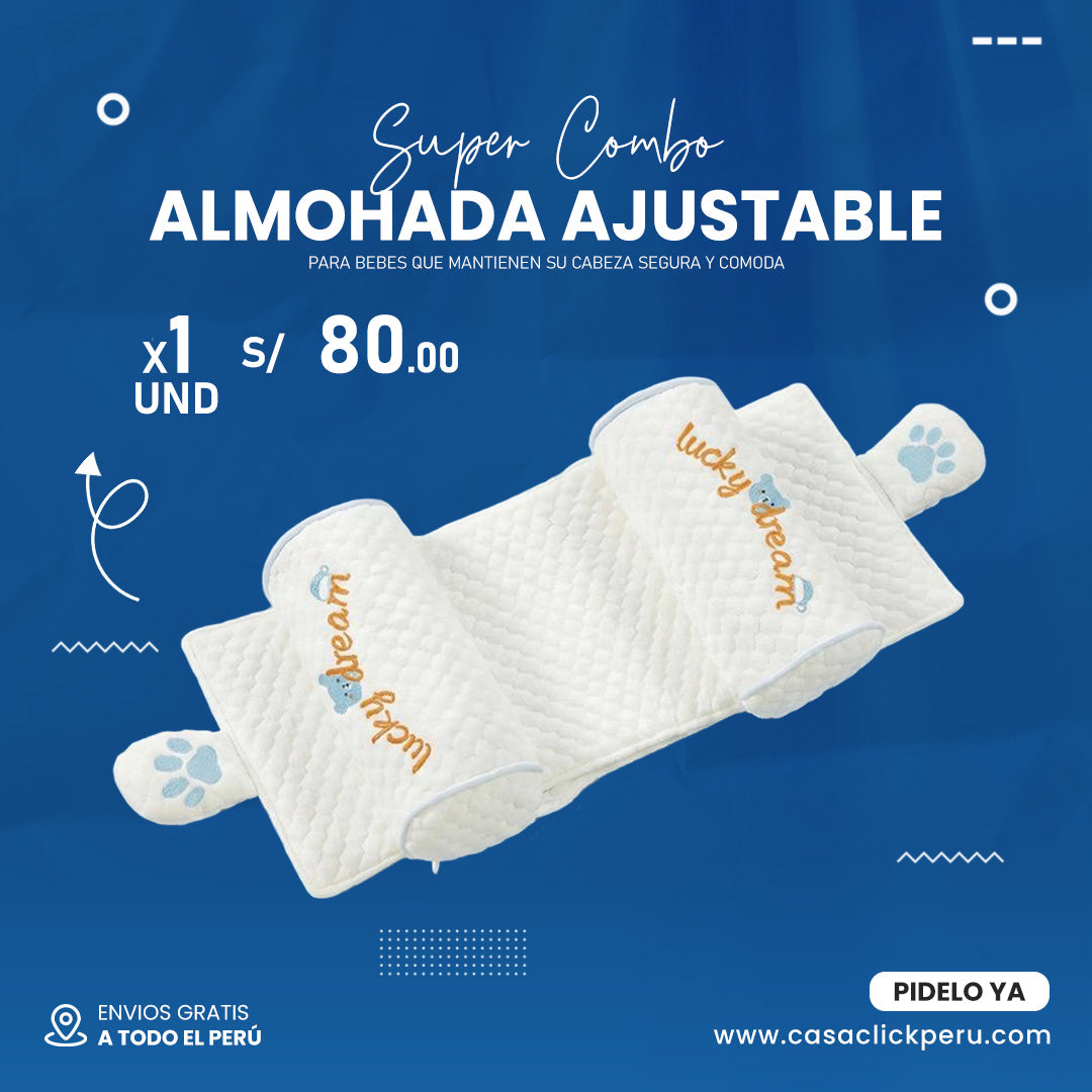 ALMOHADA AJUSTABLE PARA BEBES