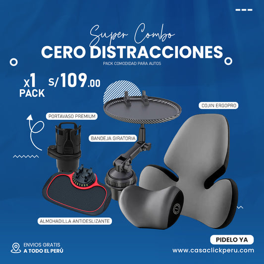 PACK CERO DISTRACCIONES