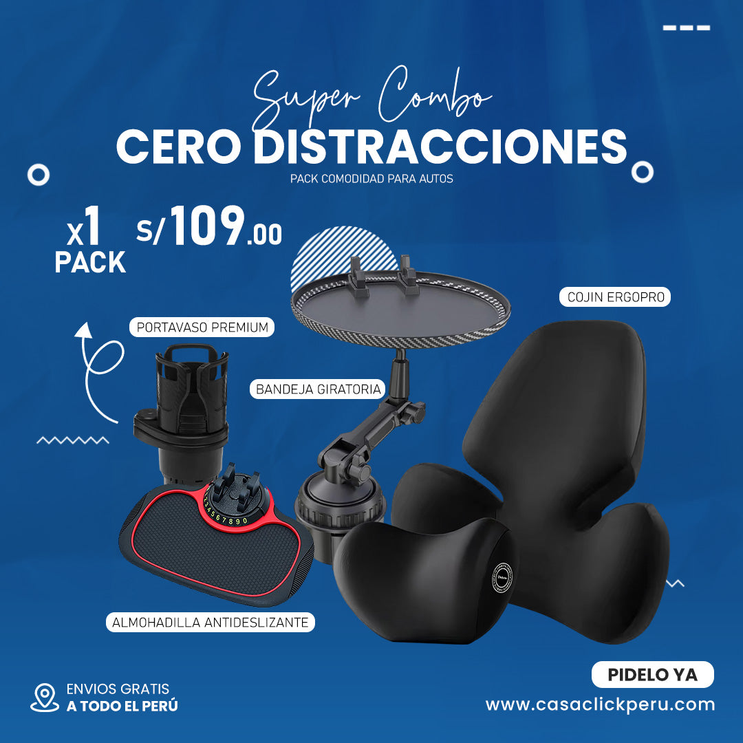 PACK CERO DISTRACCIONES