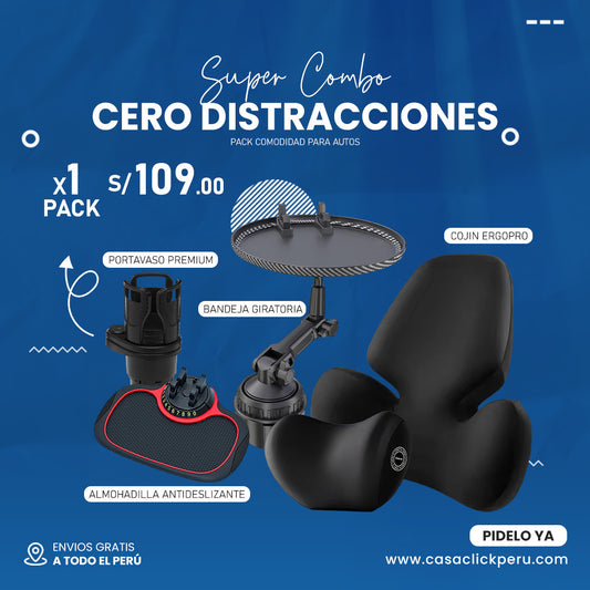 PACK CERO DISTRACCIONES