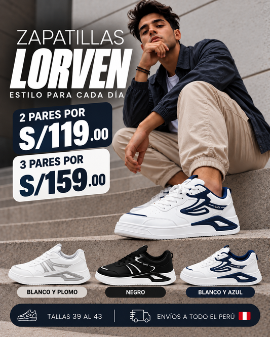 Zapatillas Lorven para Caballero